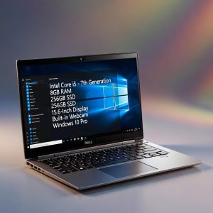 Dell Latitude 5580 Workstation Laptop – Intel Core i5 7th Gen, 8GB RAM, 256GB SSD, 15.6″ Display, Windows 10 Pro (Like New)