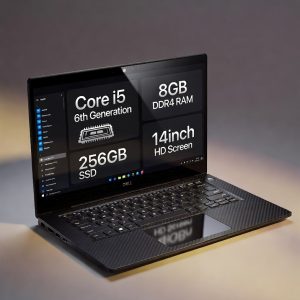 Dell Latitude E7470 – Core i5 6th Gen, 8GB DDR4 RAM, 256GB SSD, 14″ HD Laptop