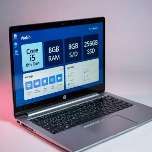 HP EliteBook 830 G6 – Core i5 8th Gen, 8GB RAM, 256GB SSD, 13.3″ FHD IPS Laptop (Like New)