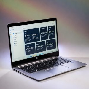 HP EliteBook 840 G3 – Core i5 6th Gen, 8GB RAM, 128GB SSD, 14″ HD LED Laptop (Like New)