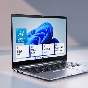 HP EliteBook 850 G6 – Core i5 8th Gen, 16GB RAM, 256GB SSD, 15.6″ FHD IPS Laptop, Windows 11 Pro (Like New)