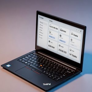 Lenovo ThinkPad T470 – Core i5 6th Gen, 8GB RAM, 256GB SSD, 14″ Laptop (Like New)
