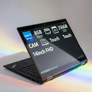 Lenovo ThinkPad X1 Yoga – Core i5 8th Gen, 8GB RAM, 256GB SSD, 14″ FHD Touch Laptop with Camera