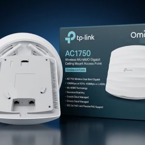 TP LINK EAP245 AC1750 CEILING MOUNT ACCESS POINT