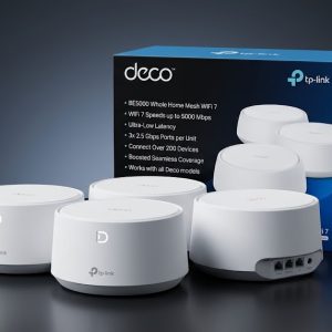 TP‑Link Deco BE25 BE5000 Whole Home Mesh Wi‑Fi 7 System (3‑Pack)