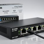 D‑Link DGS‑F1006P 6‑Port Gigabit Unmanaged PoE Switch