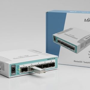 MikroTik CRS106-1C-5S 6-Port Smart Fiber Switch (5× SFP + 1× Combo Port)