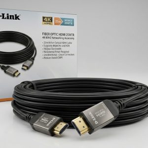 Fiber Optic HDMI Cable 25M 4K 60Hz Active Optical High-Speed Ultra HD HDMI 2.0 Cable