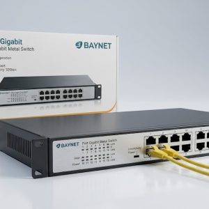 BAYNET BN-SG1016M-V2 16-Port Gigabit Ethernet Metal Switch