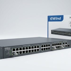 EMP‑P4815V6 22 FE (PoE) + 2 GE (PoE) + 2 GE Uplink PoE Switch