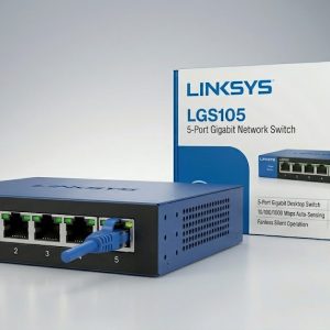 LINKSYS LGS105 5-Port Gigabit Network Switch