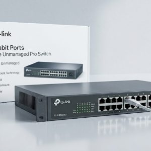 TP-LINK TL-LS1024G 24 PORT GIGABIT  RACKMOUNT SWITCH