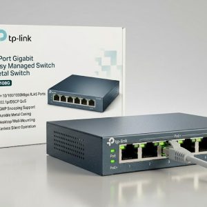 TP-LINK LS108G 8 PORT GIGABIT NETWORK METAL SWITCH