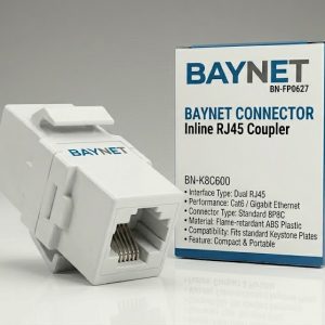 Baynet RJ45 Ethernet Connector (Cat5e/Cat6, 8P8C)