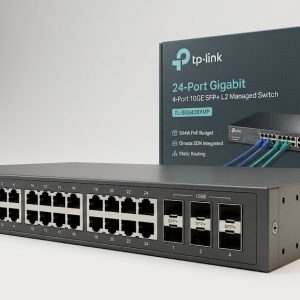 TP LINK TL-SG3428XMP 24PORT GIGABIT AND 4PORT 10GE SFP L2