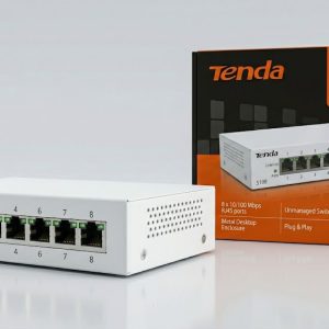 Tenda S108 8-Port 10/100 Mbps Fast Ethernet Desktop Switch