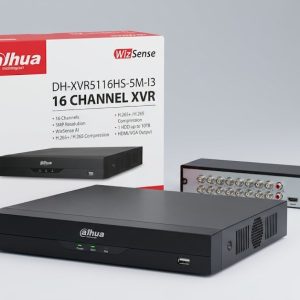 Dahua DH‑XVR5116HS‑5M‑I3 16‑Channel 5 MP HDCVI XVR Recorder