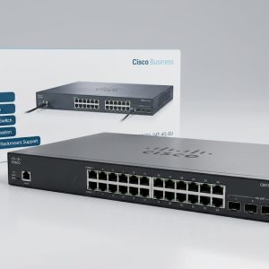 Cisco CBS350-24T-4G-EU Managed 24-Port Gigabit Ethernet Switch with 4× 1G SFP Uplink Ports
