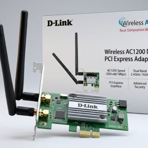D-Link DWA-582 AC1200 Dual Band PCIe Wi-Fi Adapter
