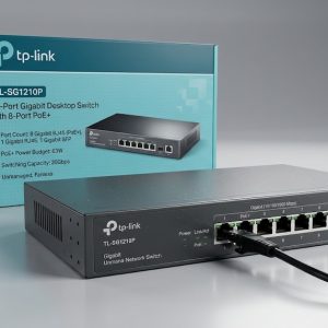 TP-Link TL-SG1210P 10-Port Gigabit PoE+ Switch