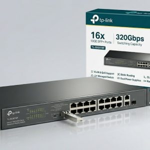 TP LINK TL-SX3016F JETSTREAM 16 PORT 10GE  SFP L2 MANAGED SWITCH