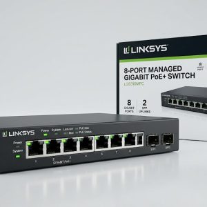 LINKSYS LGS310MPC 8-Port Managed Gigabit PoE Switch