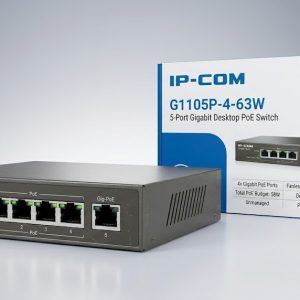 IP-COM G1105P-4-63W 5-Port Gigabit PoE Managed Switch