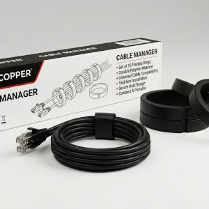 Rack Mount Cable Manager for Network & Server Cabinets