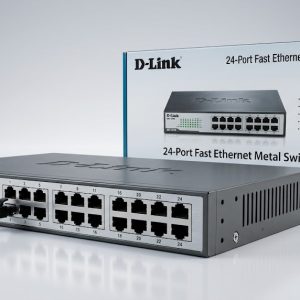D‑Link DES‑1024D 24‑Port Fast Ethernet Desktop/Rackmount Switch