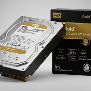Western Digital (WD) Gold 4TB Enterprise HDD
