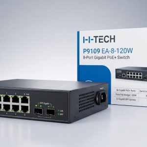 I-TECH P9109 EA-8-120W 8-Port Gigabit PoE Managed Switch