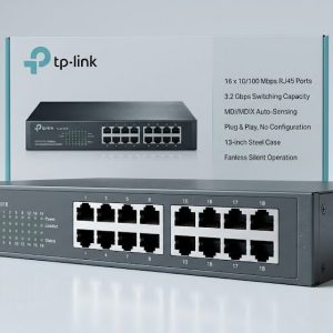 TP-LINK TP-SF1016 16 PORT 10/100 SWITCH METAL BODY