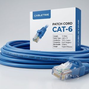 CABLETIME CAT-6 Patch Cord 15 Meter Ethernet Cable