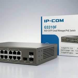 IP-COM G3310F 8-Port Gigabit + 2 × SFP Cloud-Managed PoE Switch