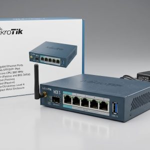 MikroTik E60iUGS hEX S (2025) Gigabit Router with 2.5G SFP (5× Gigabit + 1× 2.5G SFP)