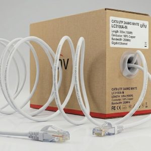 UNV CAT6 UTP 24AWG White Cable 305 Meter High Speed Ethernet Cable