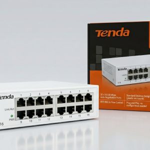 Tenda S16 16-Port 10/100 Mbps Fast Ethernet Desktop Switch