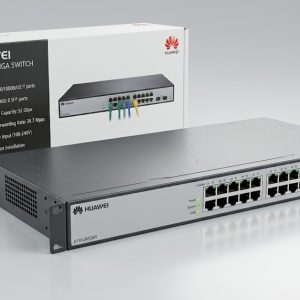 HUAWEI S110‑24T2SR 24-Port Gigabit Layer 2 Managed Switch with 2 × SFP Uplink Ports and AC Power