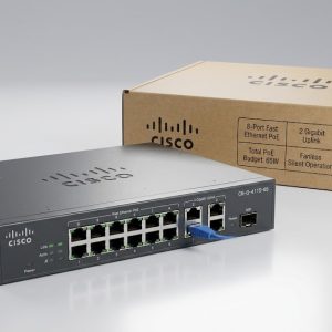 AITEK CR-G-411S-65 4-Port Gigabit PoE+ Switch with 1 × Gigabit Uplink / 1 × SFP Port (65W)